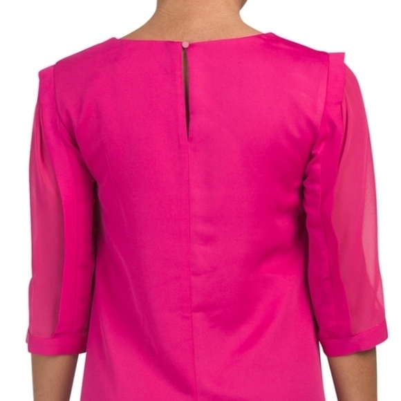 Alton Gray Three Quarter Sleeve Dress - Picture 5 of 16